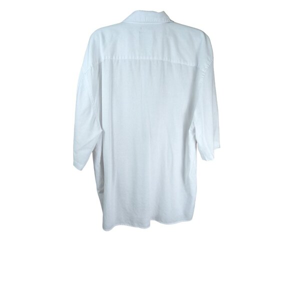 Men's Trust 4XL 55 Linen 45 Rayon Short Sleeve Shirt/Pants Combination Outfit - Picture 7 of 11